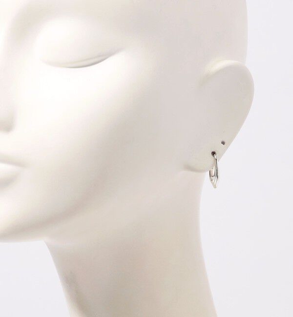 TOMORROWLAND GOODS「Otiumberg. Roscida Ridged Hoops ピアス」|ピアス|