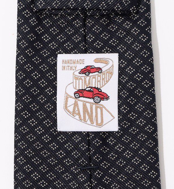TOMORROWLAND GOODS「TOMORROWLAND MADE IN ITALY シルクジャカード 小紋柄ネクタイ」|ネクタイ・蝶ネクタイ|