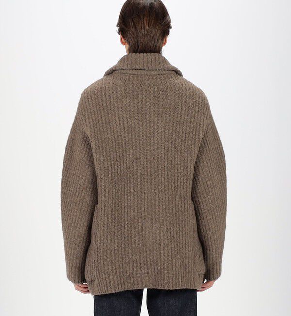 TOMORROWLAND MENS「TOMORROWLAND Tricot ウールダブルフェイス カーディガンコート」|ニット・セーター|