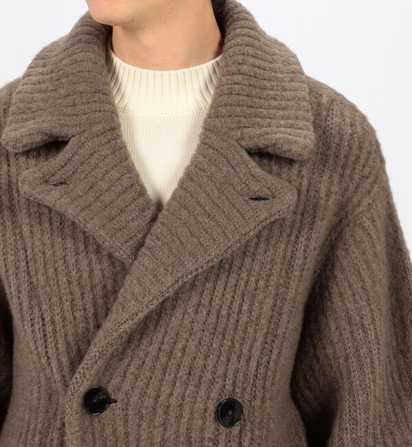 TOMORROWLAND MENS「TOMORROWLAND Tricot ウールダブルフェイス カーディガンコート」|ニット・セーター|