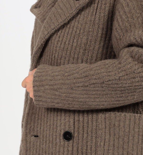 TOMORROWLAND MENS「TOMORROWLAND Tricot ウールダブルフェイス カーディガンコート」|ニット・セーター|