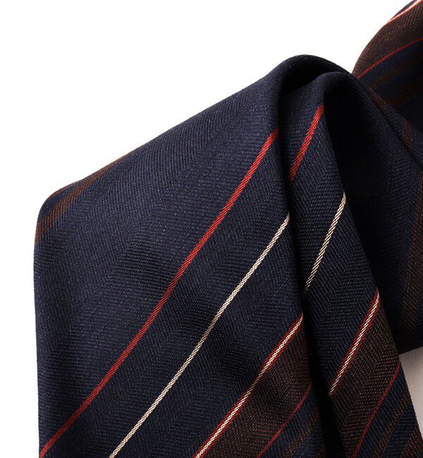 NOLLEY'S goodman「Classico Setaヘリンボーンストライプ 26AWコレクション」|ネクタイ・蝶ネクタイ|
