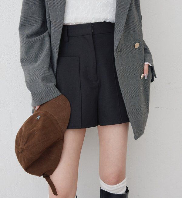  「T/Rポケットショートパンツ」|チノ|