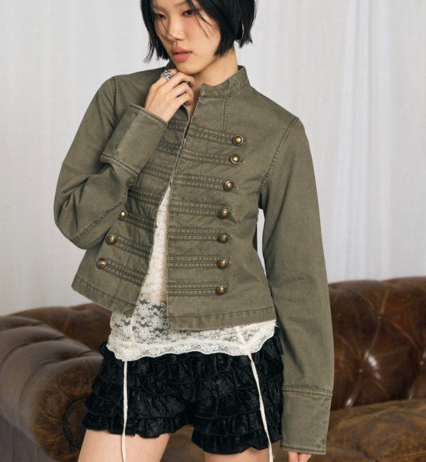  「【26AW LOOK掲載品番】【WEB限定カラーあり】ナポレオンジャケット」|その他|カーキ