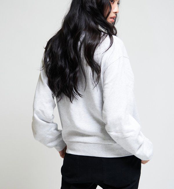  「【26AW LOOK掲載品番】【Sourcream】$ロゴファースウェット」|Tシャツ・カットソー|