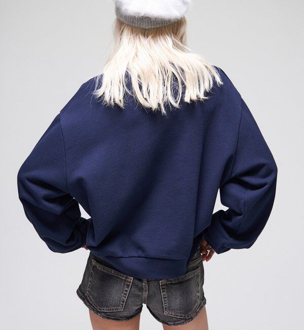  「【26AW LOOK掲載品番】【Sourcream】$ロゴファースウェット」|Tシャツ・カットソー|