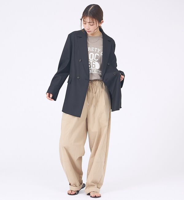 abahouse mavie「ライトメランジダブルジャケット」|その他|