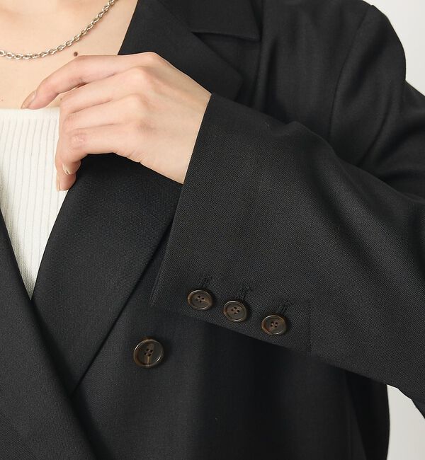 abahouse mavie「ライトメランジダブルジャケット」|その他|