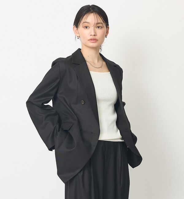 abahouse mavie「ライトメランジダブルジャケット」|その他|