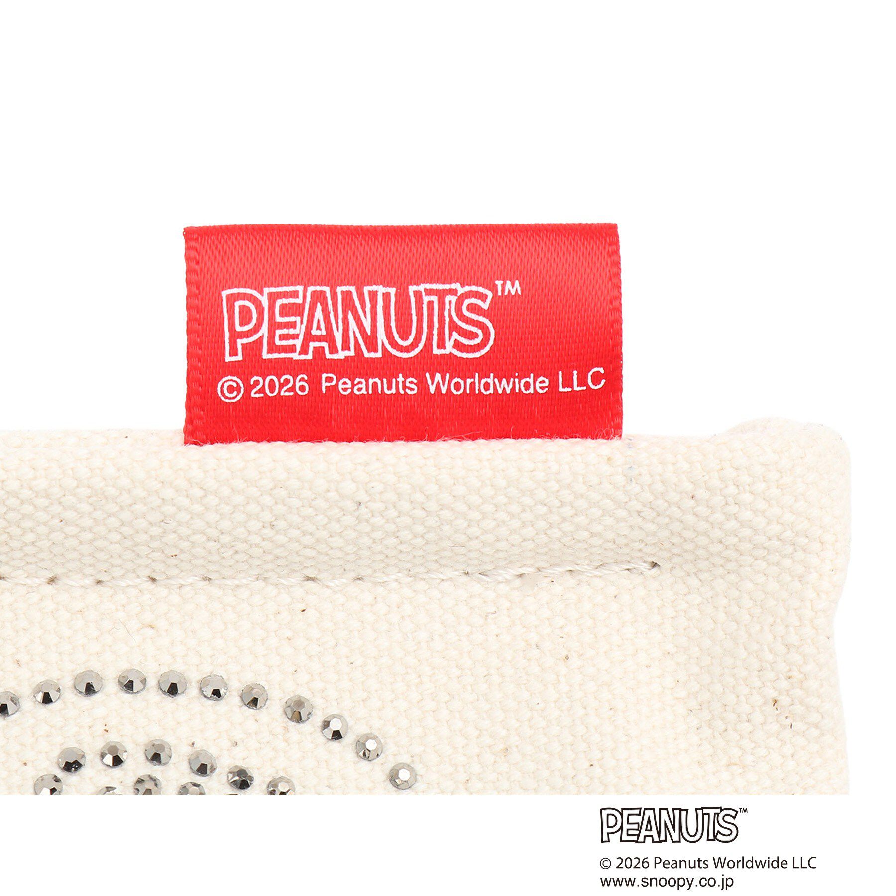 grove「【PEANUTS】ラインストーン2WAYトート」|トートバッグ|