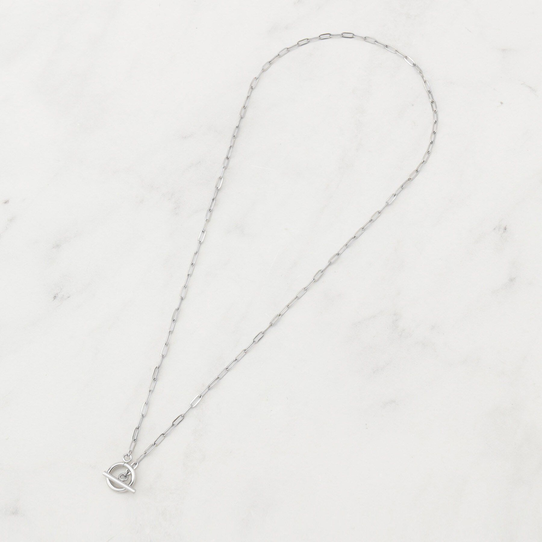 grove「【ステンレス】デザインチェーンマンテルネックレス」|ネックレス|
