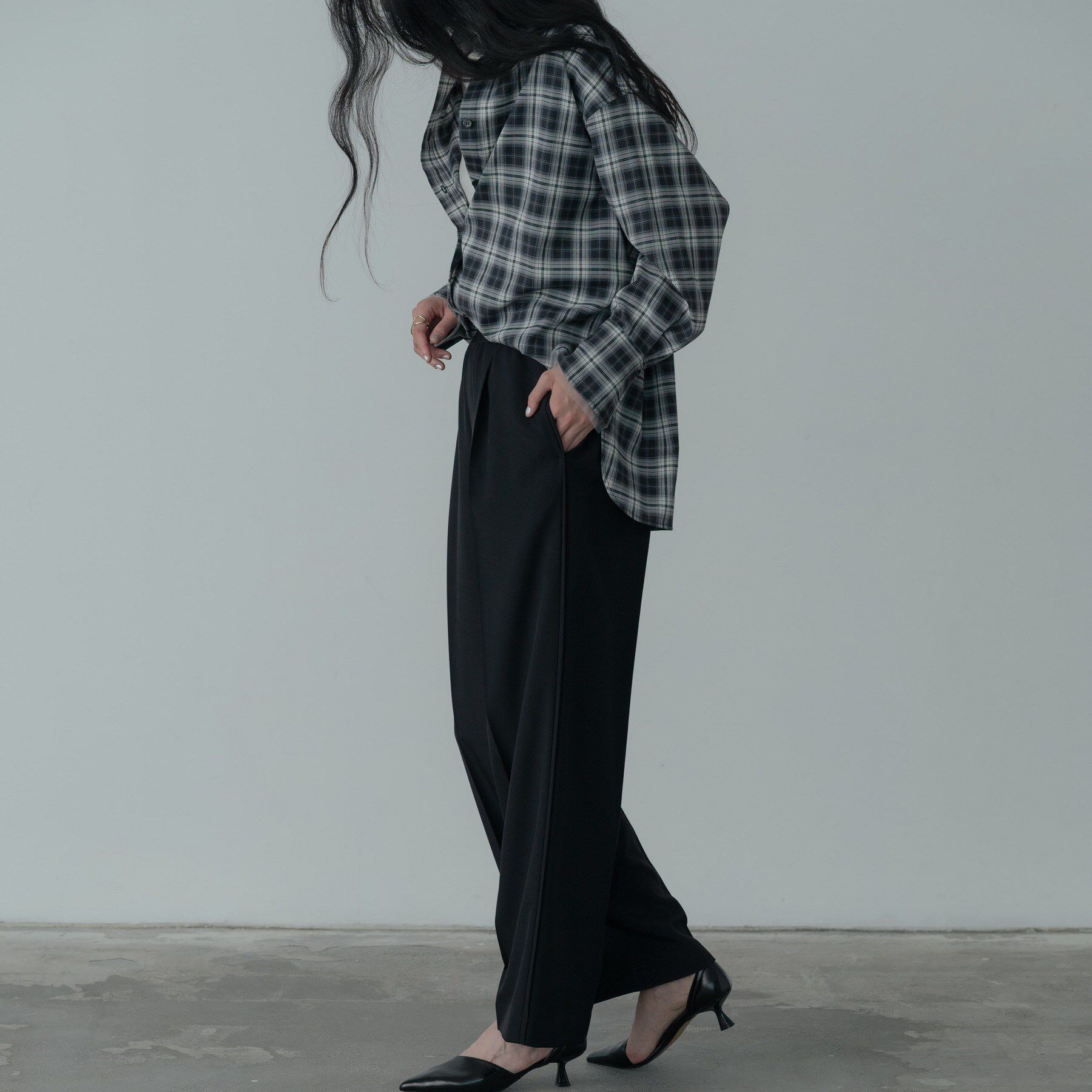 GALLEST「Comfy SET UP｜イージーストレートワイドパンツ【セットアップ対応／通勤/カセット服】」|その他|