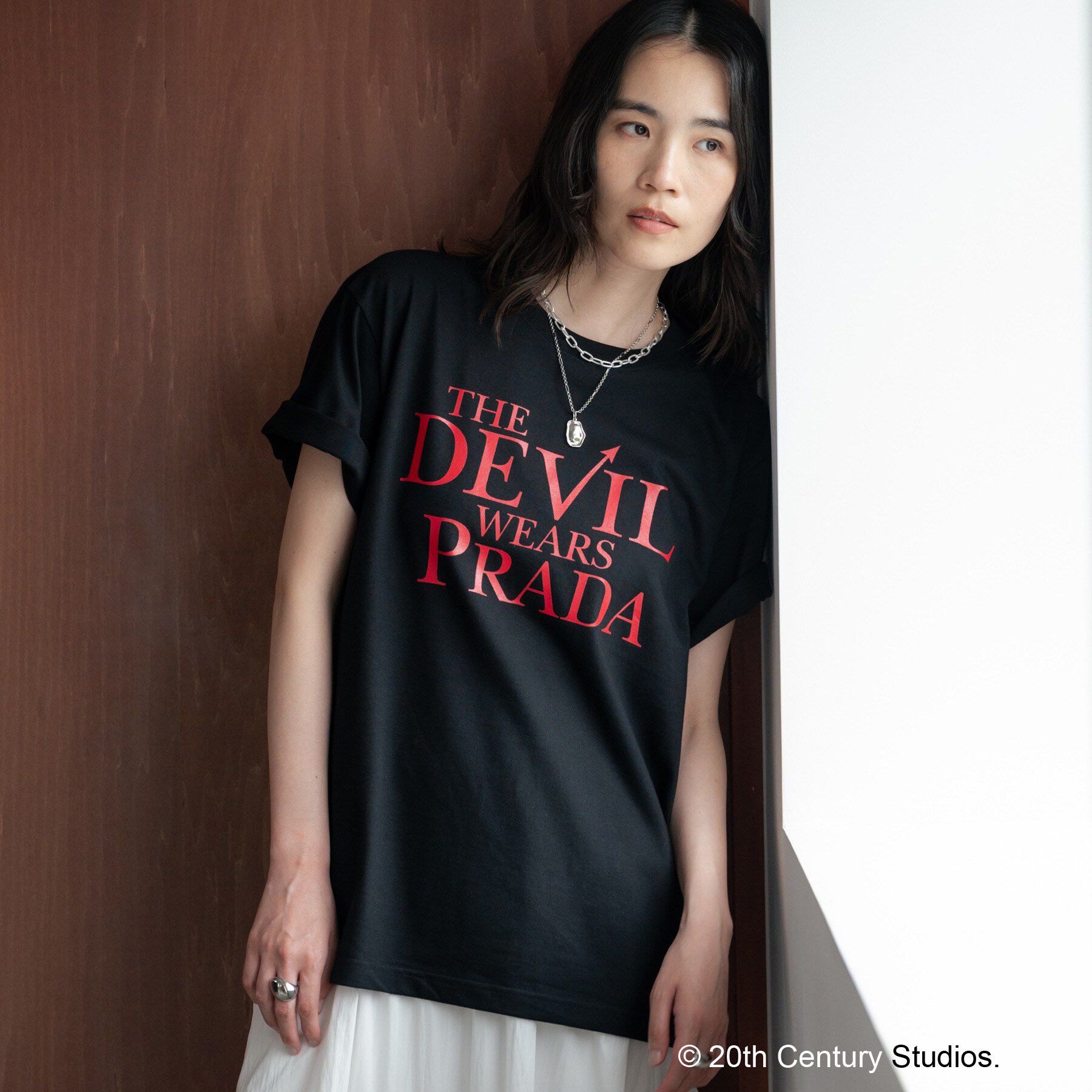 GALLEST「【GOOD ROCK SPEED】The Devil Wears Prada／Logo Print 」|Tシャツ・カットソー|ブラック(119)
