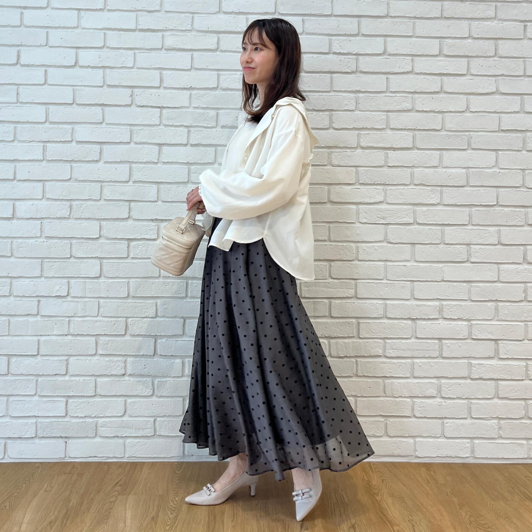 Couture broach「【大人可愛いフーディー】愛されシアーシャツ」|シャツ・ブラウス|