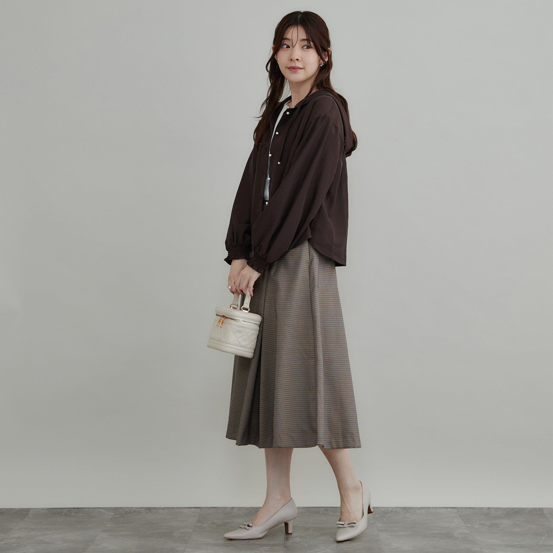 Couture broach「【大人可愛いフーディー】愛されシアーシャツ」|シャツ・ブラウス|
