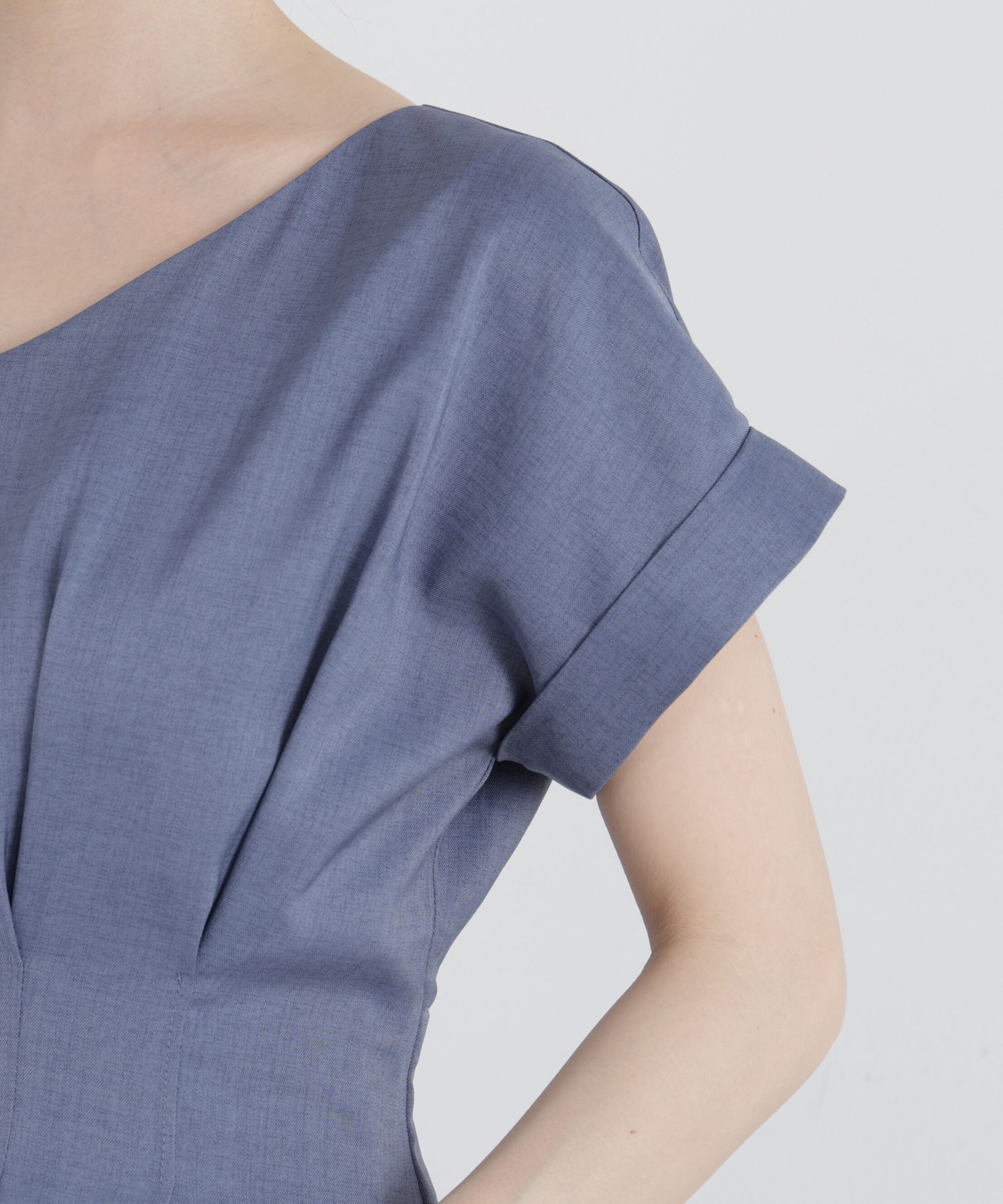 PROPORTION BODY DRESSING「ウエストタックワンピース」|ワンピース|