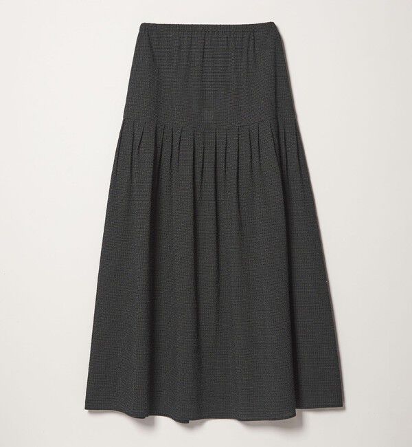 STEVEN ALAN「＜Steven Alan＞コットン サッカー タック ロング スカート」|スカート|