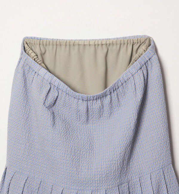 STEVEN ALAN「＜Steven Alan＞コットン サッカー タック ロング スカート」|スカート|