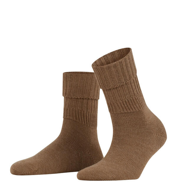 FALKE 「FALKE | 47520 STRIGGINGS RIB SOCKS WOMEN」|ソックス|BROWN系1