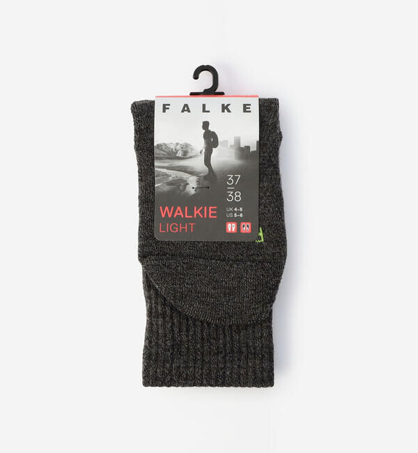 FALKE 「FALKE | 16486 WALKIE LIGHT SOCKS WOMEN」|ソックス|CHARCOAL
