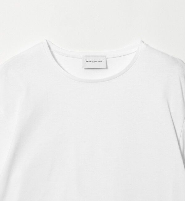 UNITED ARROWS「エンブロイダリー スカラップ Tシャツ」|Tシャツ・カットソー|