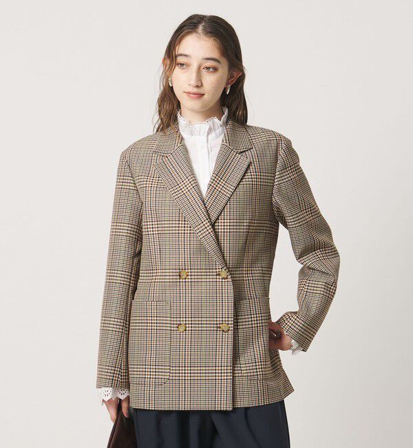 UNITED ARROWS「T/W 4ボタン ジャケット」|テーラードジャケット|