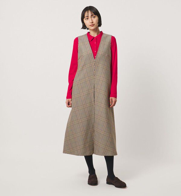 UNITED ARROWS「T/W ジャンパースカート」|ジャンパースカート|