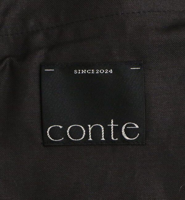 conte「＜conte＞レザーライク ラウンドシルエットパンツ」|その他|