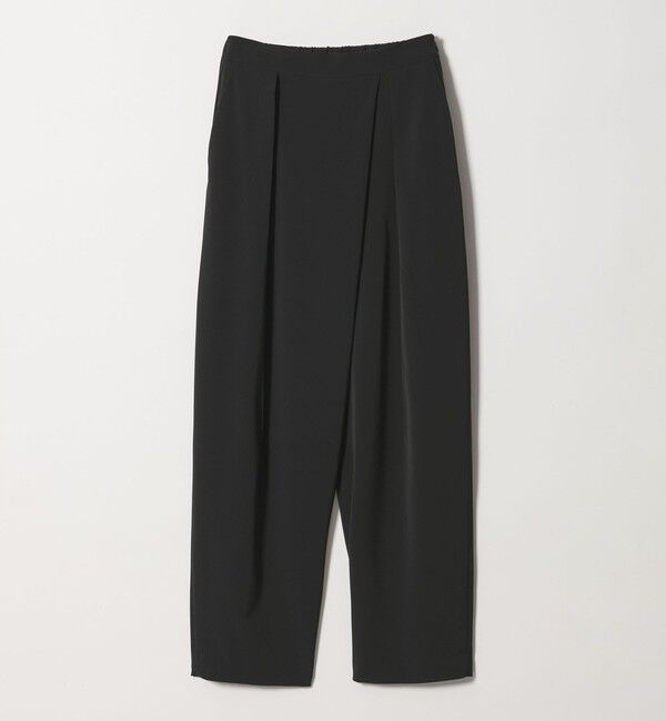 conte「＜conte＞アシンメトリー ラップワイドパンツ」|その他|BLACK