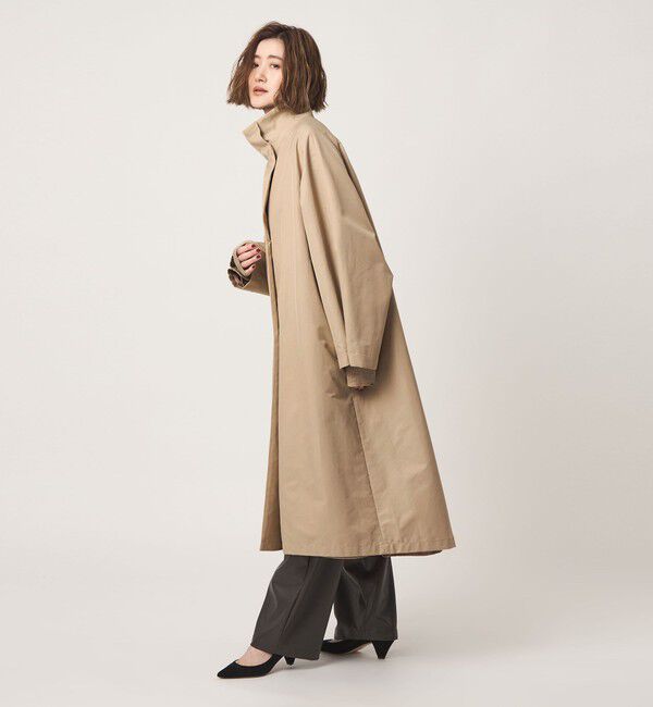 conte「＜conte＞スタンドカラー ロングコート」|その他|