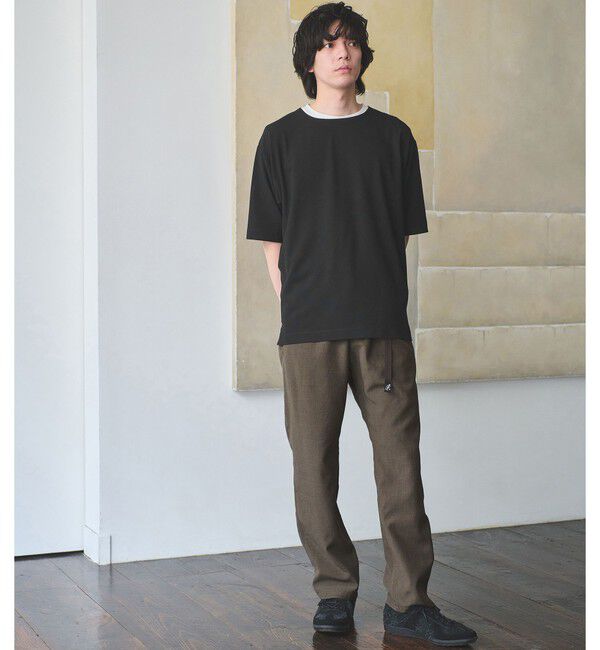 UNITED ARROWS green label relaxing「【別注】＜Gramicci＞麻 ブレンド ワイドテーパード イージーパンツ」|その他|