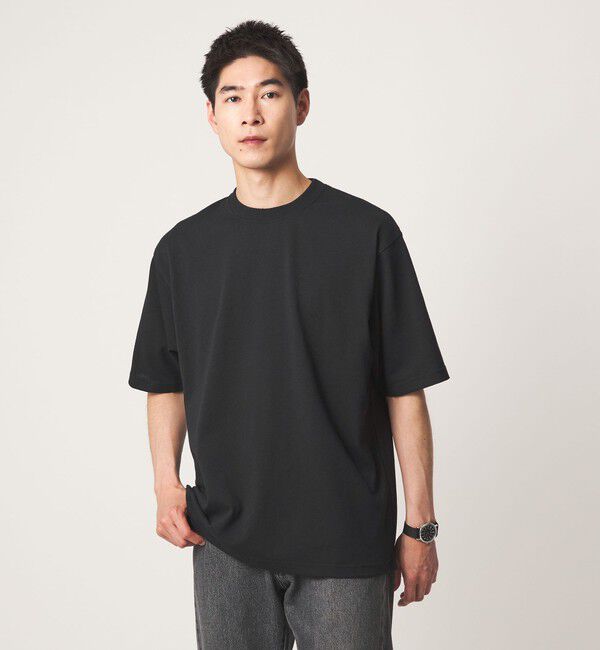 UNITED ARROWS green label relaxing「【WEB限定】ファンクショナル ヘビーウェイト クルーネック 半袖 Tシャツ カットソー -抗菌-」|Tシャツ・カットソー|