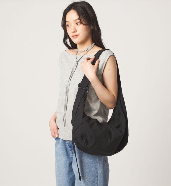 UNITED ARROWS green label relaxing「【WEB限定】2WAY ラウンドショルダーバッグ / ユニセックス はっ水」|ショルダー・メッセンジャー|