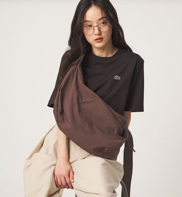 UNITED ARROWS green label relaxing「【WEB限定】2WAY ラウンドショルダーバッグ / ユニセックス はっ水」|ショルダー・メッセンジャー|MD.BROWN