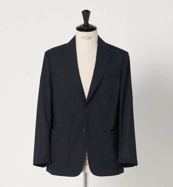 UNITED ARROWS green label relaxing「A+ air TWトロピカル 無地 2B リラックス 2P セットアップ ジャケット -ウォッシャブル・通気性-」|テーラードジャケット|