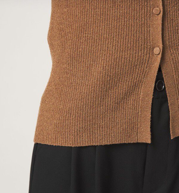 UNITED ARROWS green label relaxing「ハイショク リブ ニット カーディガン」|カーディガン|