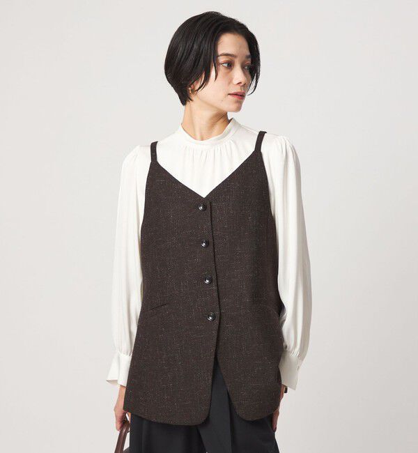 UNITED ARROWS green label relaxing「スラブ ジレ」|ベスト・ジレ|