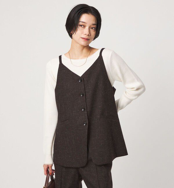 UNITED ARROWS green label relaxing「スラブ ジレ」|ベスト・ジレ|