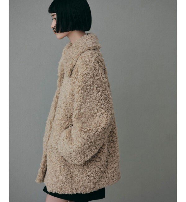 EMMEL REFINES「＜EMMEL REFINES＞EM カーリーボア ミディアム コート」|その他|
