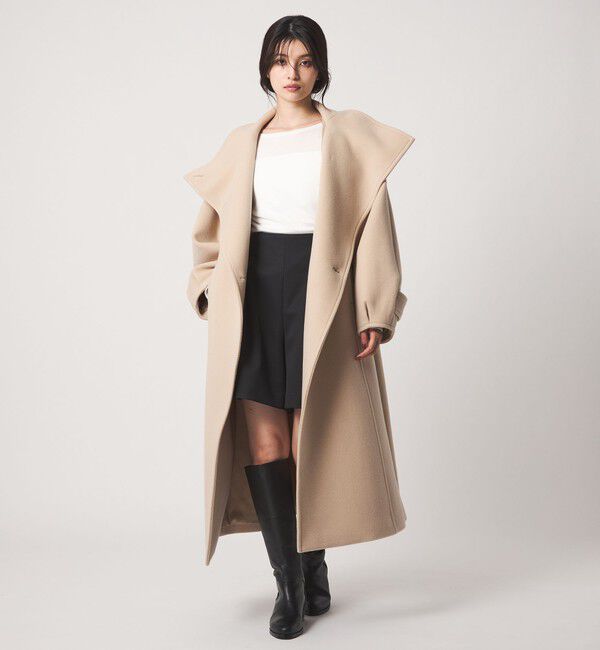 EMMEL REFINES「＜EMMEL REFINES＞EM スタンドネック ロングコート」|その他|