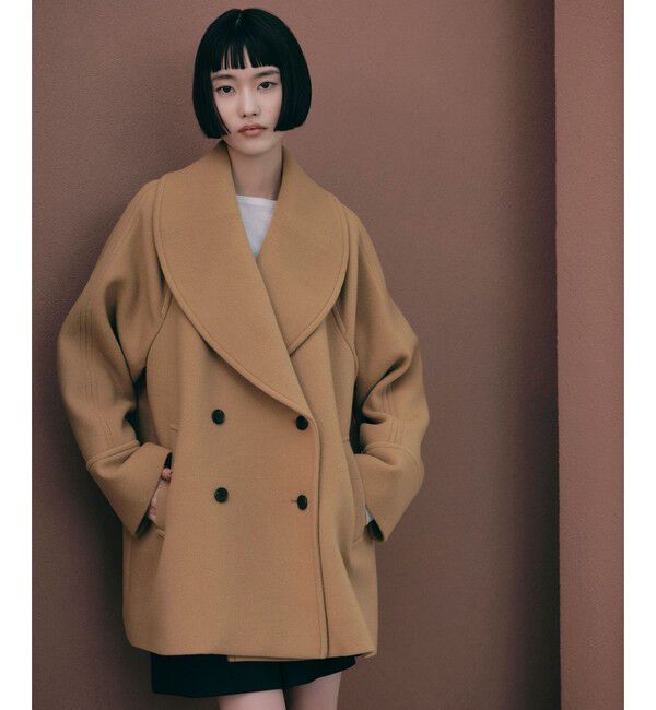 EMMEL REFINES「＜EMMEL REFINES＞EM ショールカラー ダブルボタン コート」|その他|
