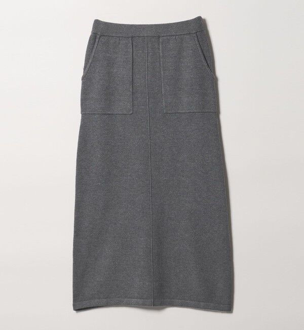 UNITED ARROWS green label relaxing「【WEB限定】＜at ease＞ニット タイト スカート」|タイト|DK.GRAY