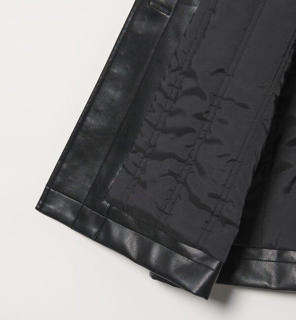 UNITED ARROWS green label relaxing「【WEB限定】＜at ease＞レザーライク ブルゾン」|その他|