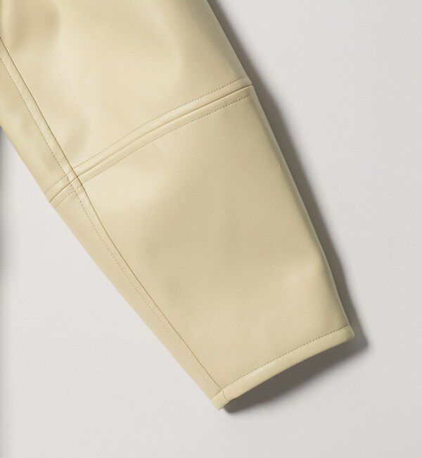 UNITED ARROWS green label relaxing「【WEB限定】＜at ease＞レザーライク ブルゾン」|その他|