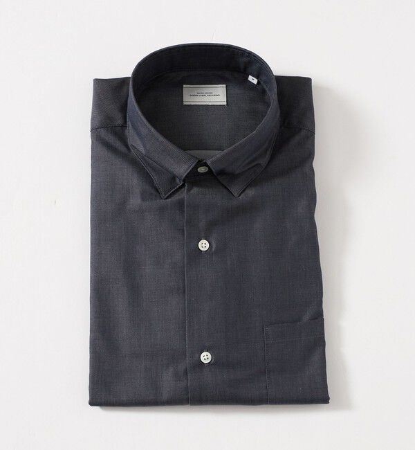 UNITED ARROWS green label relaxing「エブリット コットン ソリッド リラックス スナップ ボタンダウン シャツ -イージーアイロン-」|シャツ・ブラウス|