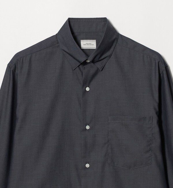 UNITED ARROWS green label relaxing「エブリット コットン ソリッド リラックス スナップ ボタンダウン シャツ -イージーアイロン-」|シャツ・ブラウス|