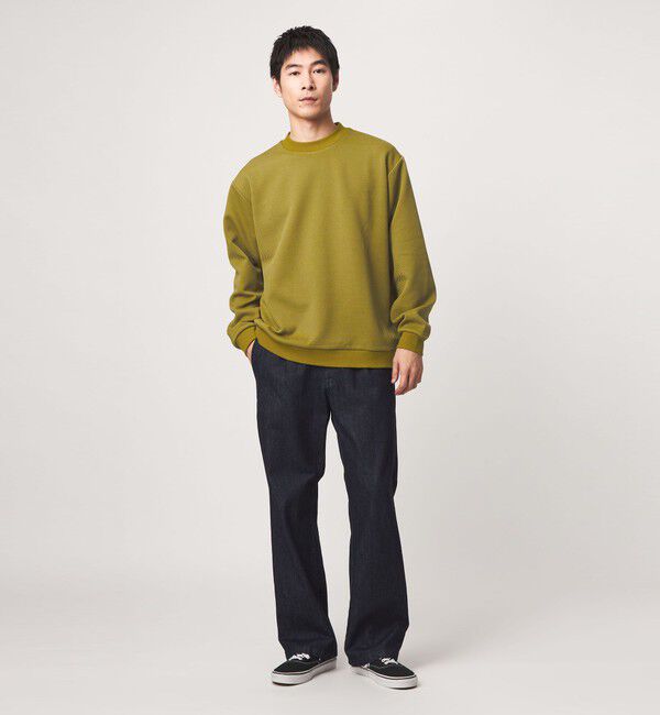 UNITED ARROWS green label relaxing「ツイル パフ クルーネック 長袖 カットソー」|Tシャツ・カットソー|