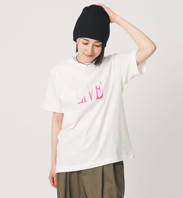 BEAUTY&YOUTH UNITED ARROWS「＜Americana＞LIVE プリント Tシャツ」|Tシャツ・カットソー|