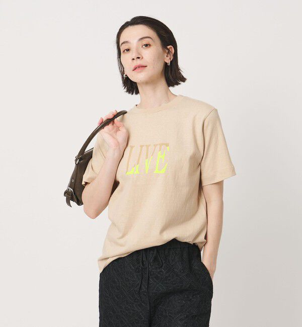 BEAUTY&YOUTH UNITED ARROWS「＜Americana＞LIVE プリント Tシャツ」|Tシャツ・カットソー|BEIGE
