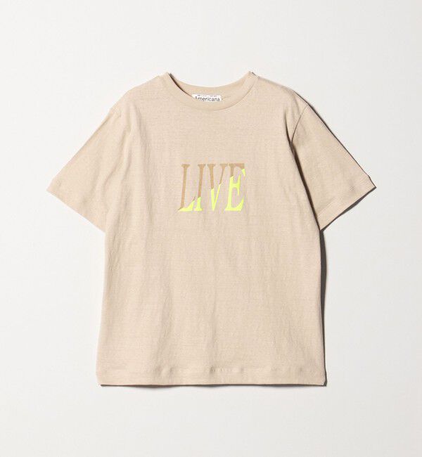 BEAUTY&YOUTH UNITED ARROWS「＜Americana＞LIVE プリント Tシャツ」|Tシャツ・カットソー|